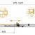 CEZARES STYLUS-SOFT-BF-1-100-C-Cr 100x195