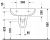Duravit DURAPLUS 034465 65х51 см