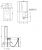 GSG glass Wc with column cistern GLCIMBL GLWCOI