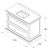 Caprigo GREENWICH 120 1200 мм x 600 мм