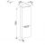 DE AQUA ПЕНАЛ ТОКА 5 R, L 350х350х1760