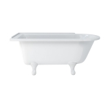 Burlington свободностоящие ванны Hampton 150x75cm E20 Left with Period Legs