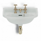 Gentry Home Victorian раковина подвесная на пьедестале 53 х 38,5 см