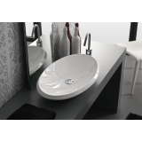Hidra LAVABO APPOGGIO OVAL 70X41X10 